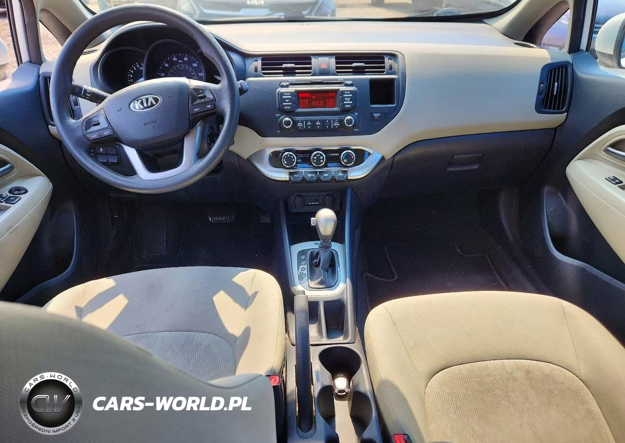 2013 Kia Rio Lx VIN:KNADM4A31D6229907 - 8