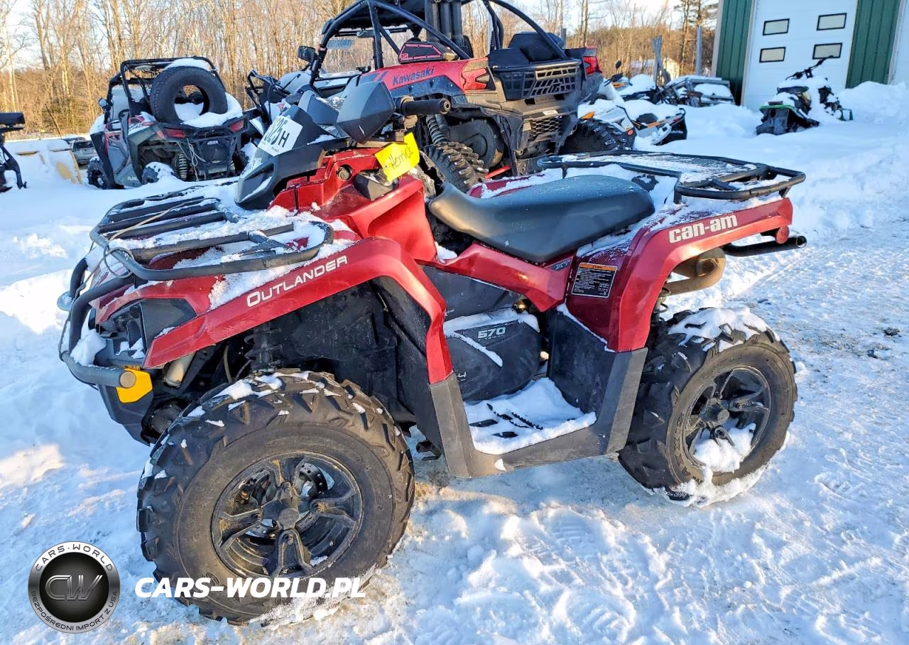 2018 Canm Outlander - Atv VIN:3JBLKAT44JJ002073 - 2