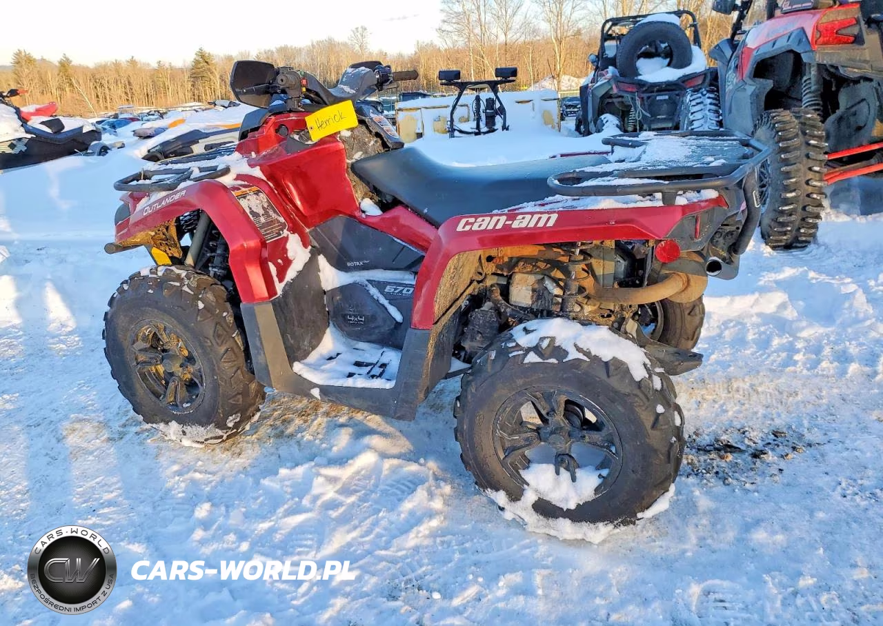 2018 Canm Outlander - Atv VIN:3JBLKAT44JJ002073 - 3