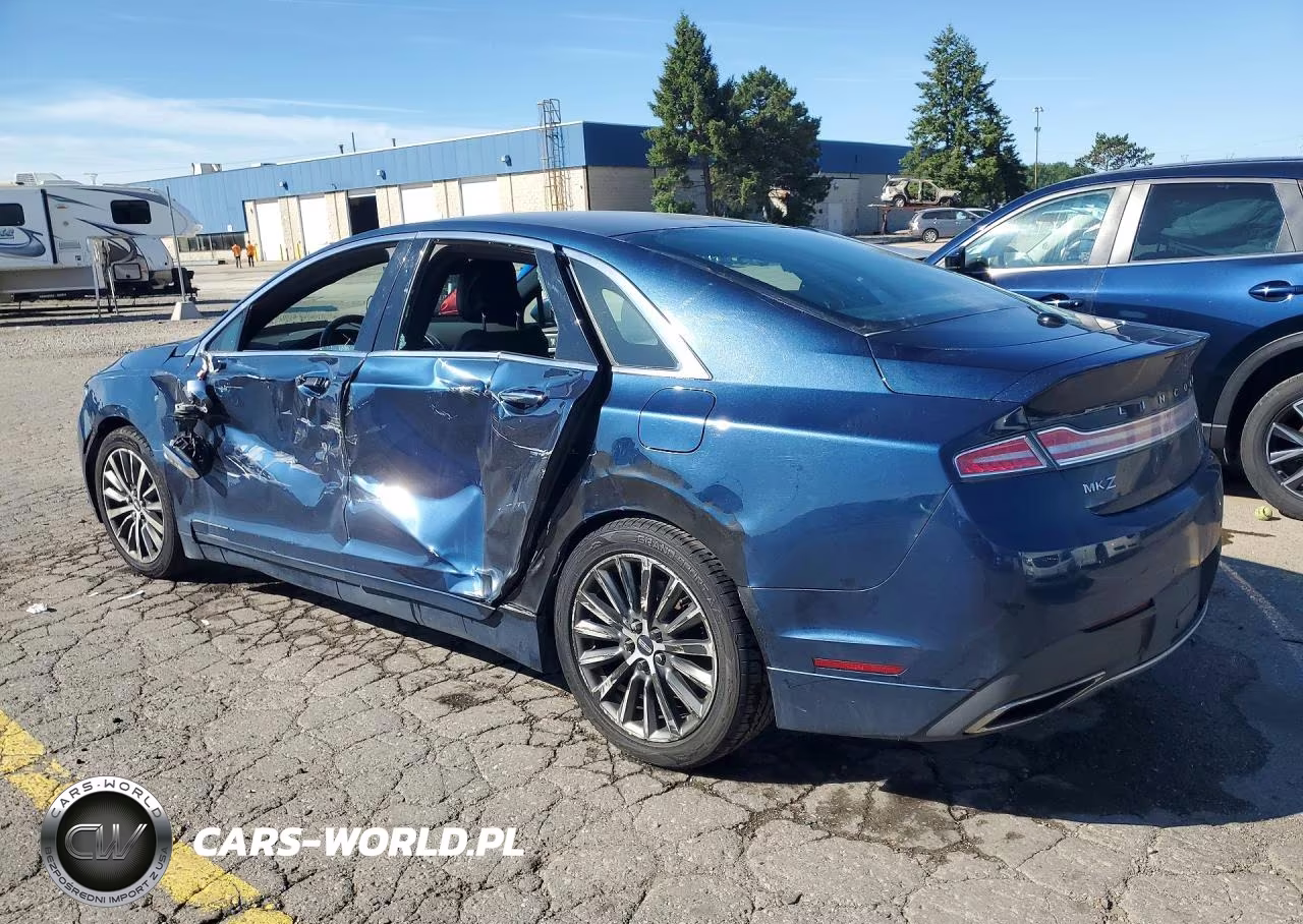 2017 Lincoln Mkz Select VIN:3LN6L5C93HR649906 - 2
