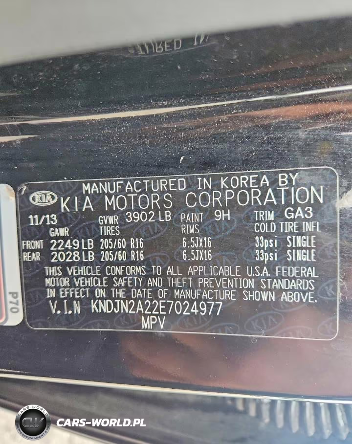2014 Kia Soul Base VIN:KNDJN2A22E7024977 - 13