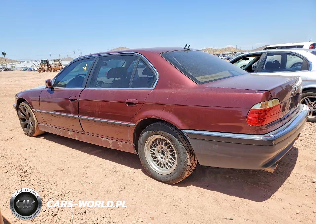 2001 BMW 740 Il VIN:WBAGH83421DP19651 - 2