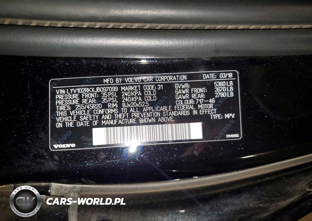 2018 Volvo Xc60 T5 VIN:LYV102RKXJB097099 - 13