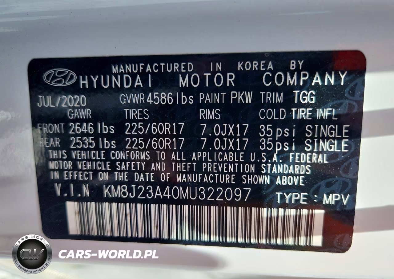 2021 Hyundai Tucson Se VIN:KM8J23A40MU322097 - 14