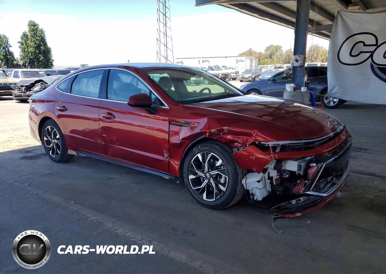 2025 Hyundai Sonata Sel VIN:KMHL64JA1SA467981 - 4