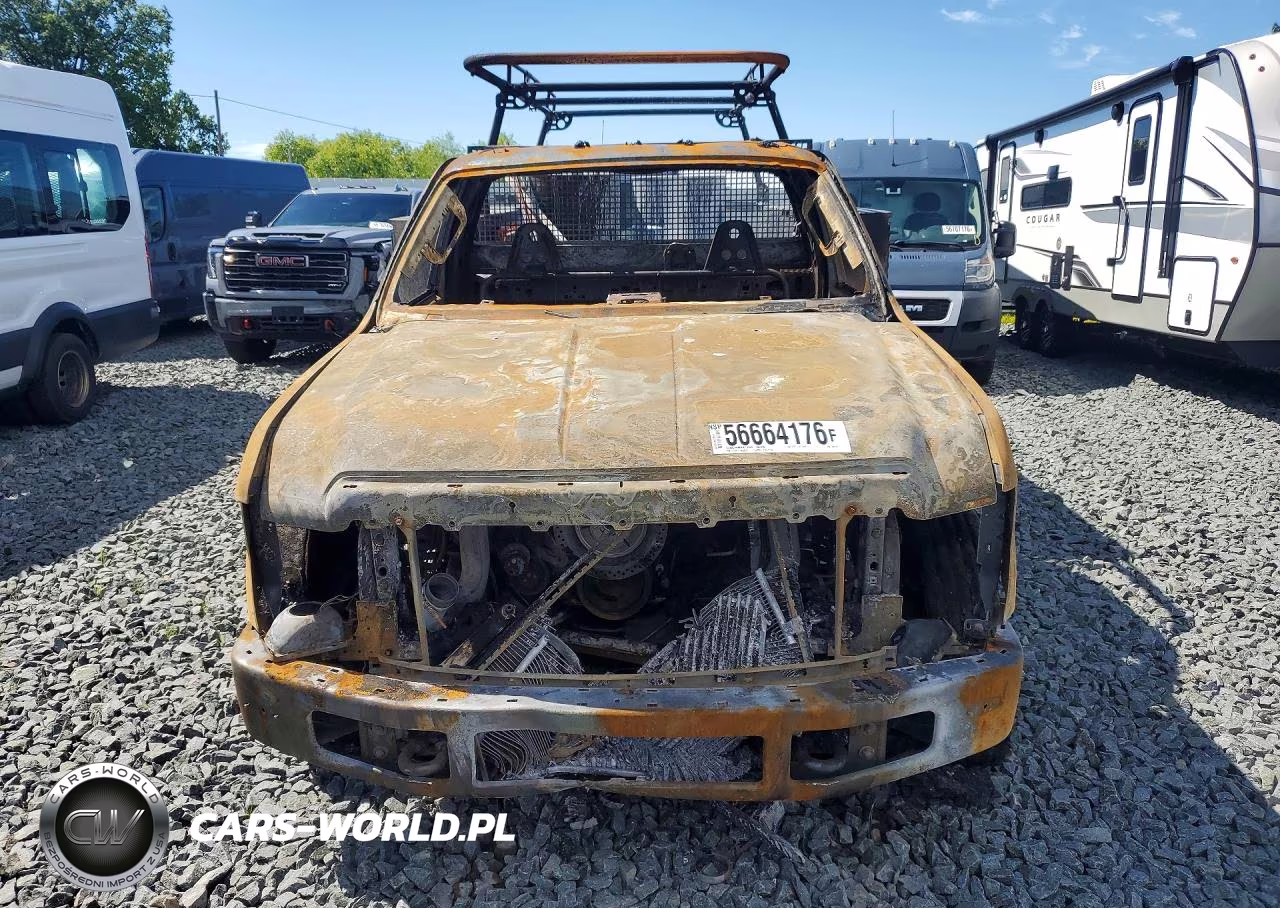 2008 Ford F450 Super Duty VIN:1FD4F46R88EE00122 - 5