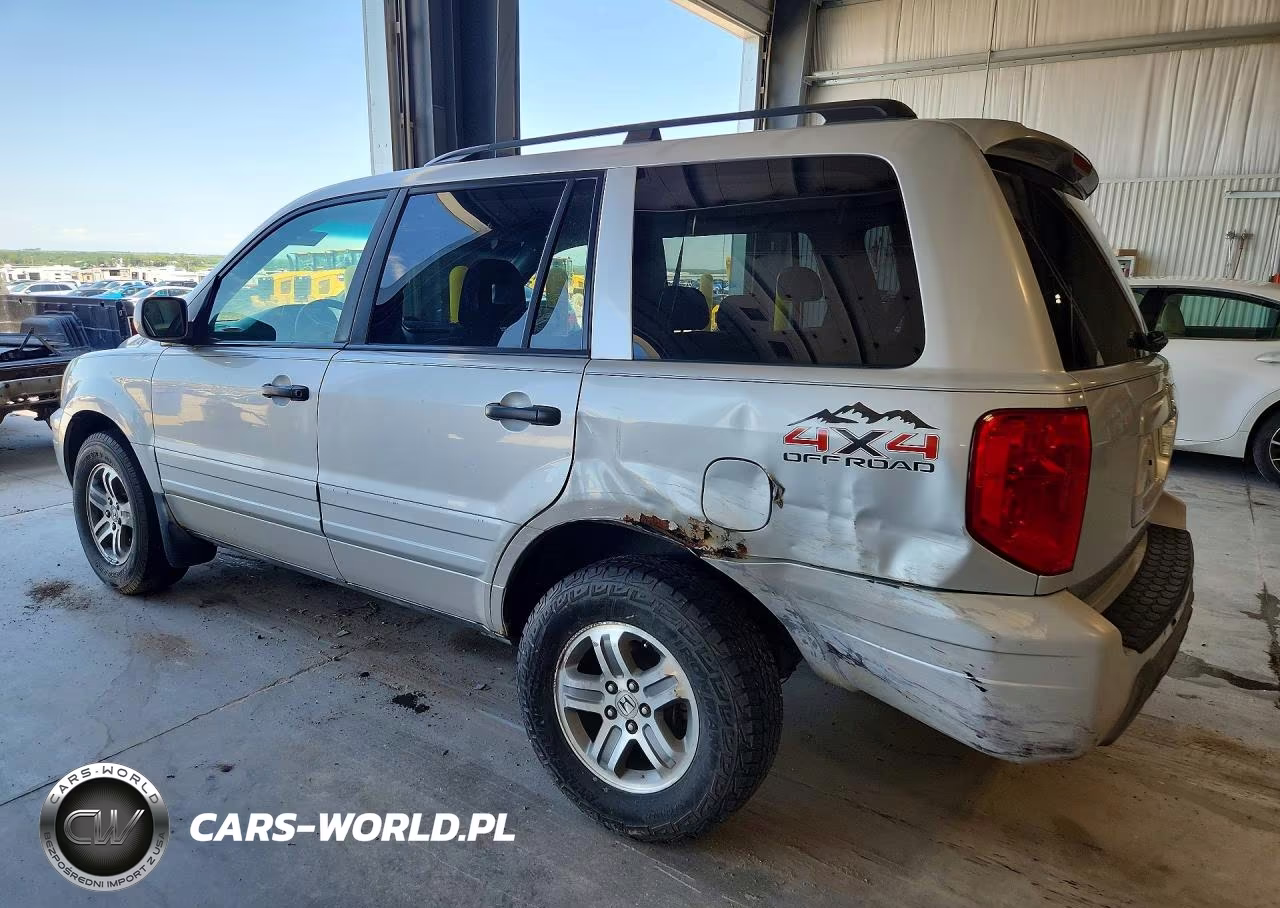 2003 Honda Pilot Ex VIN:2HKYF18453H613527 - 2