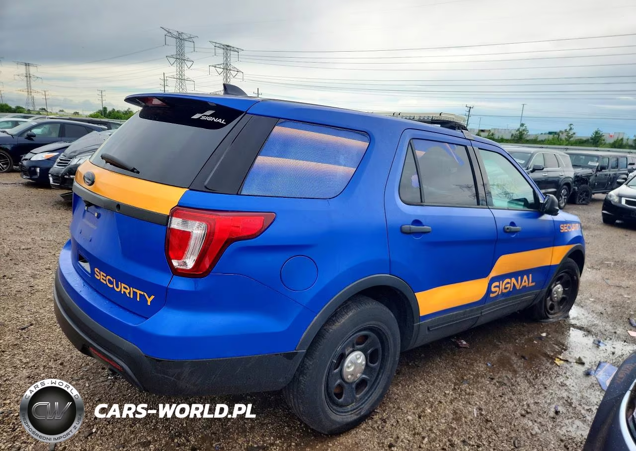 2017 Ford Explorer Police Interceptor VIN:1FM5K8AR4HGA36638 - 3