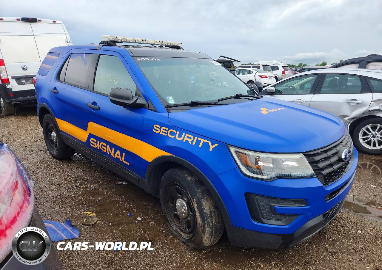 2017 Ford Explorer Police Interceptor VIN:1FM5K8AR4HGA36638 - 4