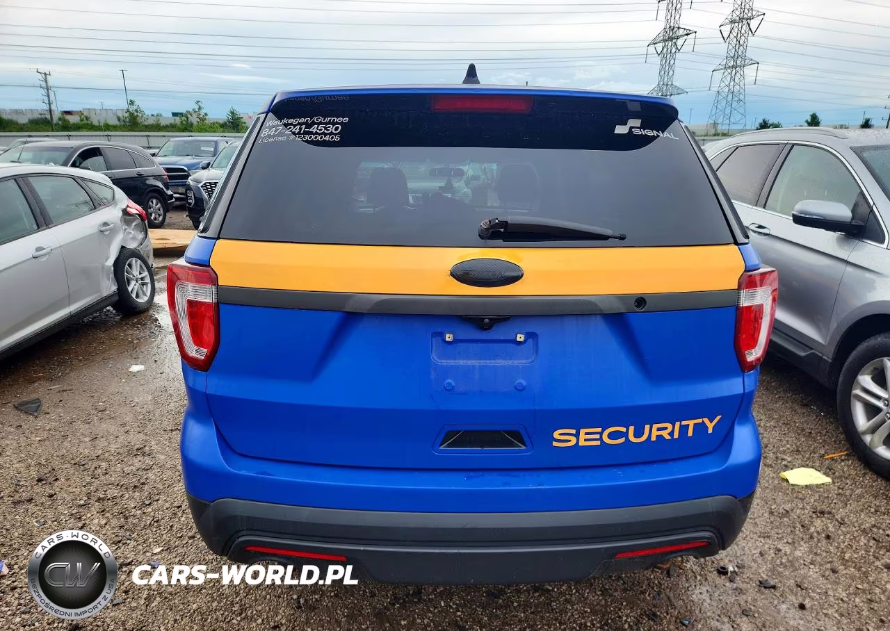 2017 Ford Explorer Police Interceptor VIN:1FM5K8AR4HGA36638 - 6