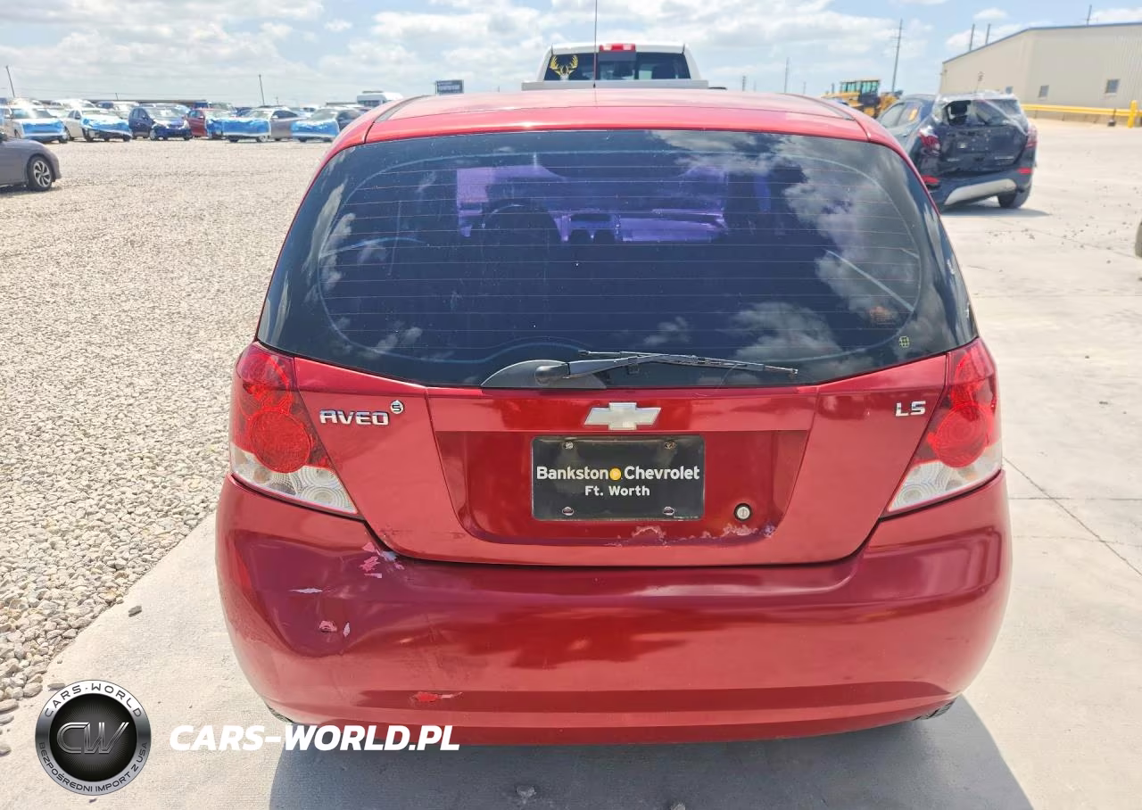 2008 Chevrolet Aveo Base-Ls VIN:KL1TD66678B269779 - 6