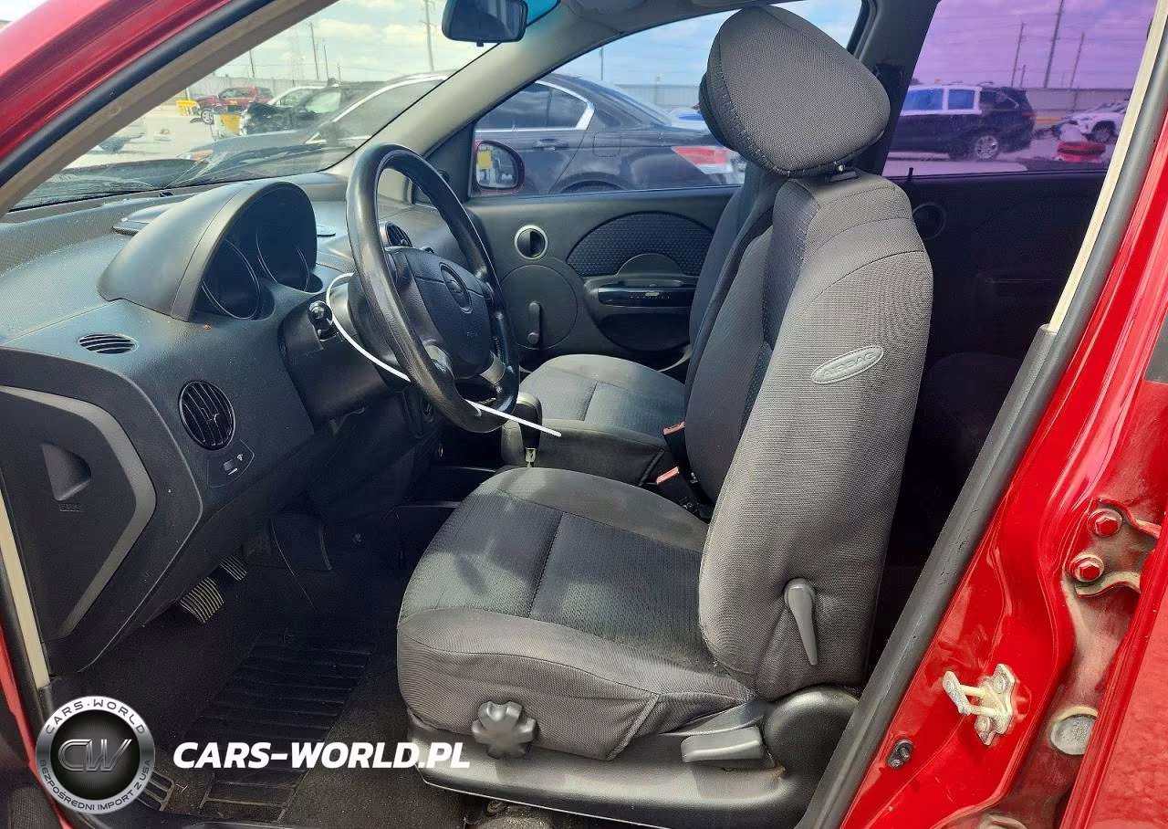 2008 Chevrolet Aveo Base-Ls VIN:KL1TD66678B269779 - 7