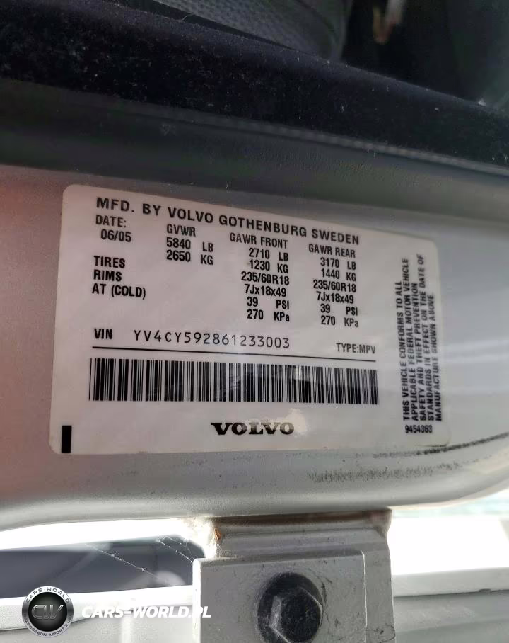 2006 Volvo Xc90 VIN:YV4CY592861233003 - 13