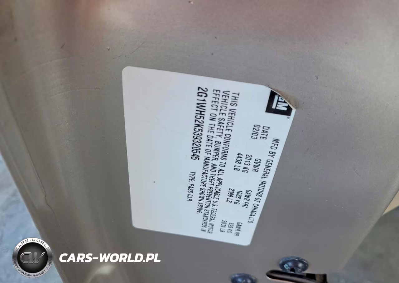 2003 Chevrolet Impala Ls VIN:2G1WH52K539320545 - 12