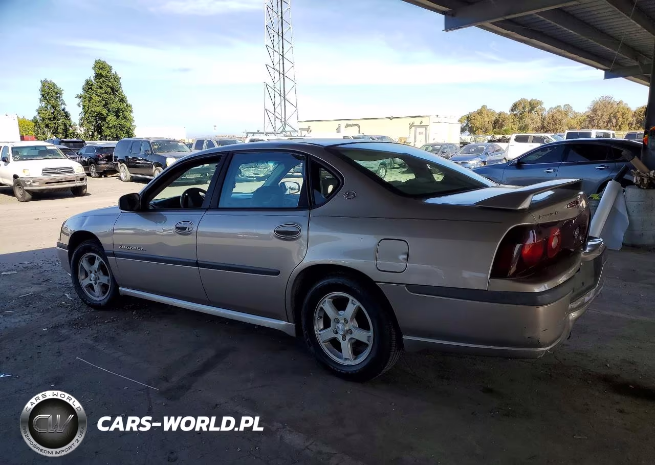2003 Chevrolet Impala Ls VIN:2G1WH52K539320545 - 2