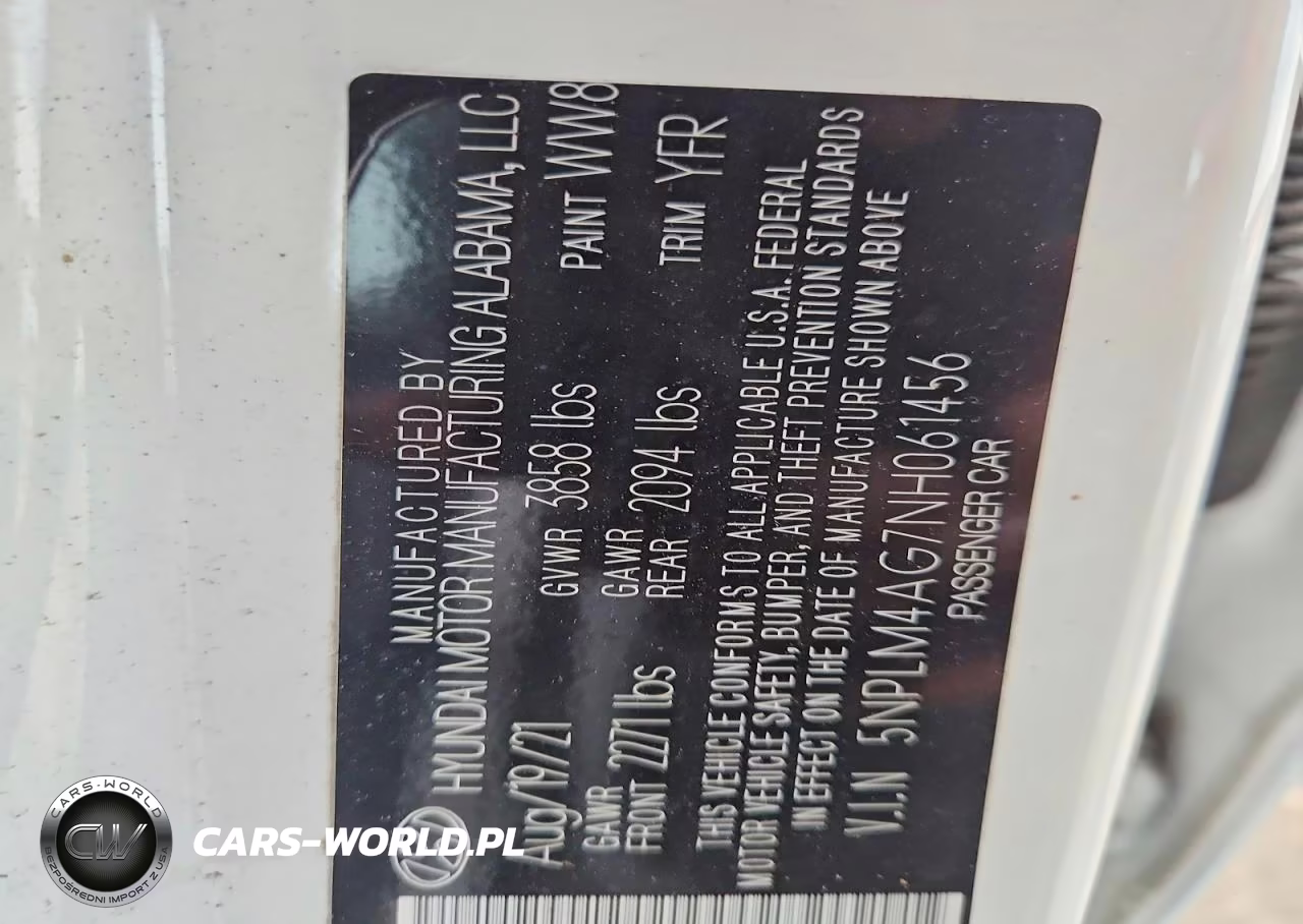 2022 Hyundai Elantra Sel VIN:5NPLM4AG7NH061456 - 12