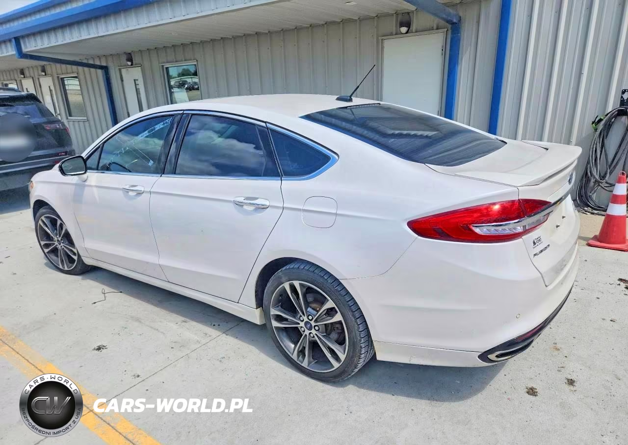 2017 Ford Fusion Titanium VIN:3FA6P0D96HR209145 - 2