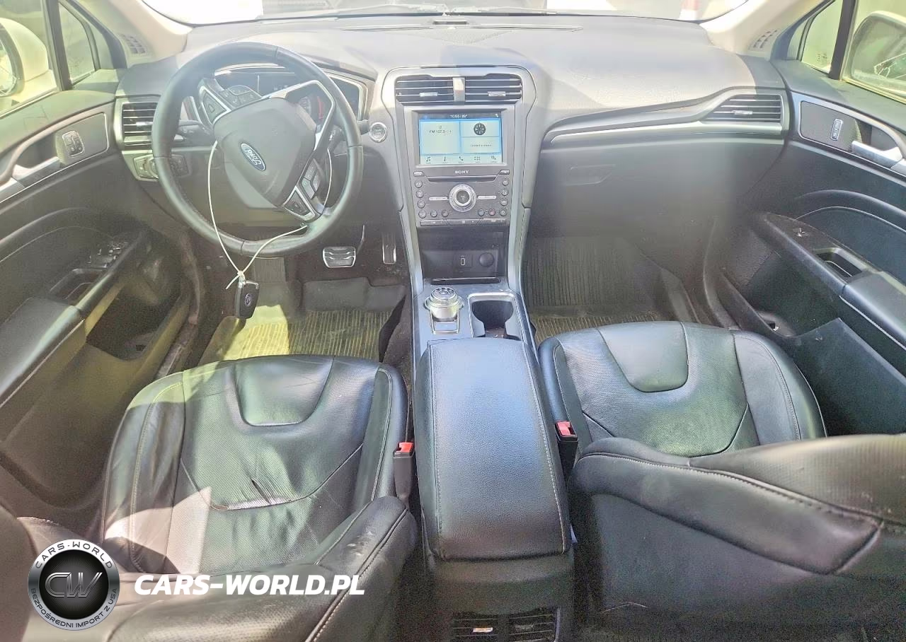 2017 Ford Fusion Titanium VIN:3FA6P0D96HR209145 - 8