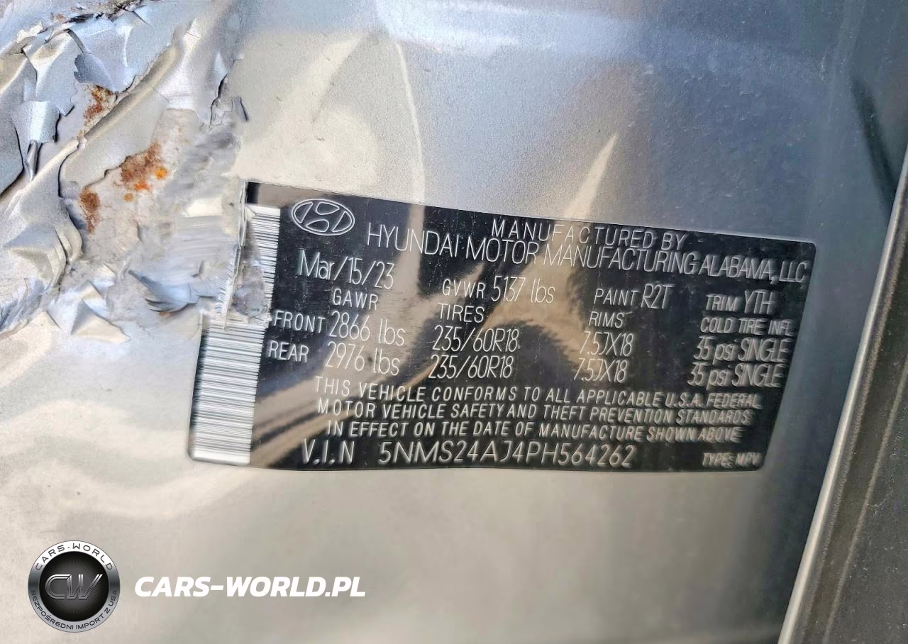 2023 Hyundai Santa Fe Sel VIN:5NMS24AJ4PH564262 - 13