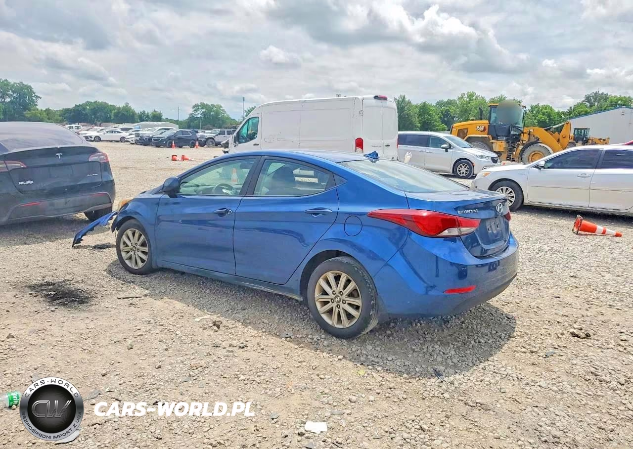 2014 Hyundai Elantra Se VIN:KMHDH4AE2EU137559 - 2