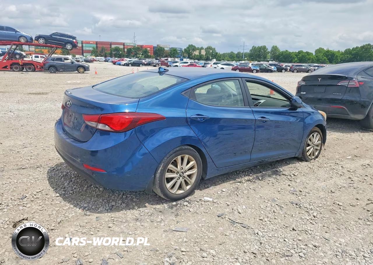 2014 Hyundai Elantra Se VIN:KMHDH4AE2EU137559 - 3