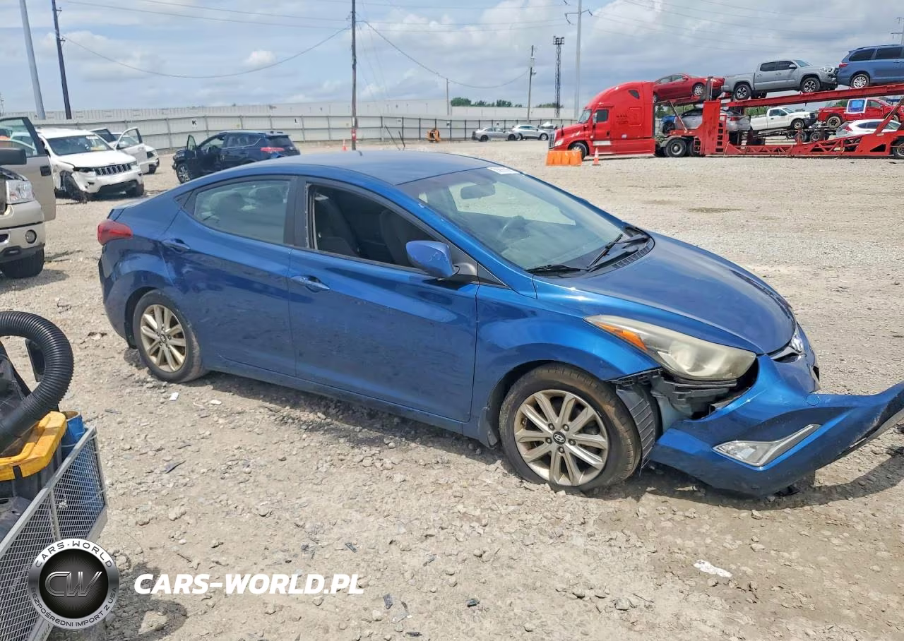 2014 Hyundai Elantra Se VIN:KMHDH4AE2EU137559 - 4