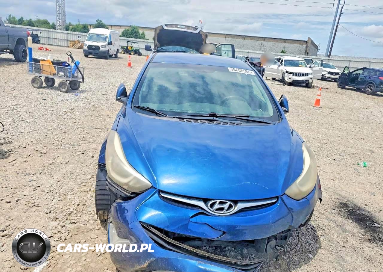 2014 Hyundai Elantra Se VIN:KMHDH4AE2EU137559 - 5