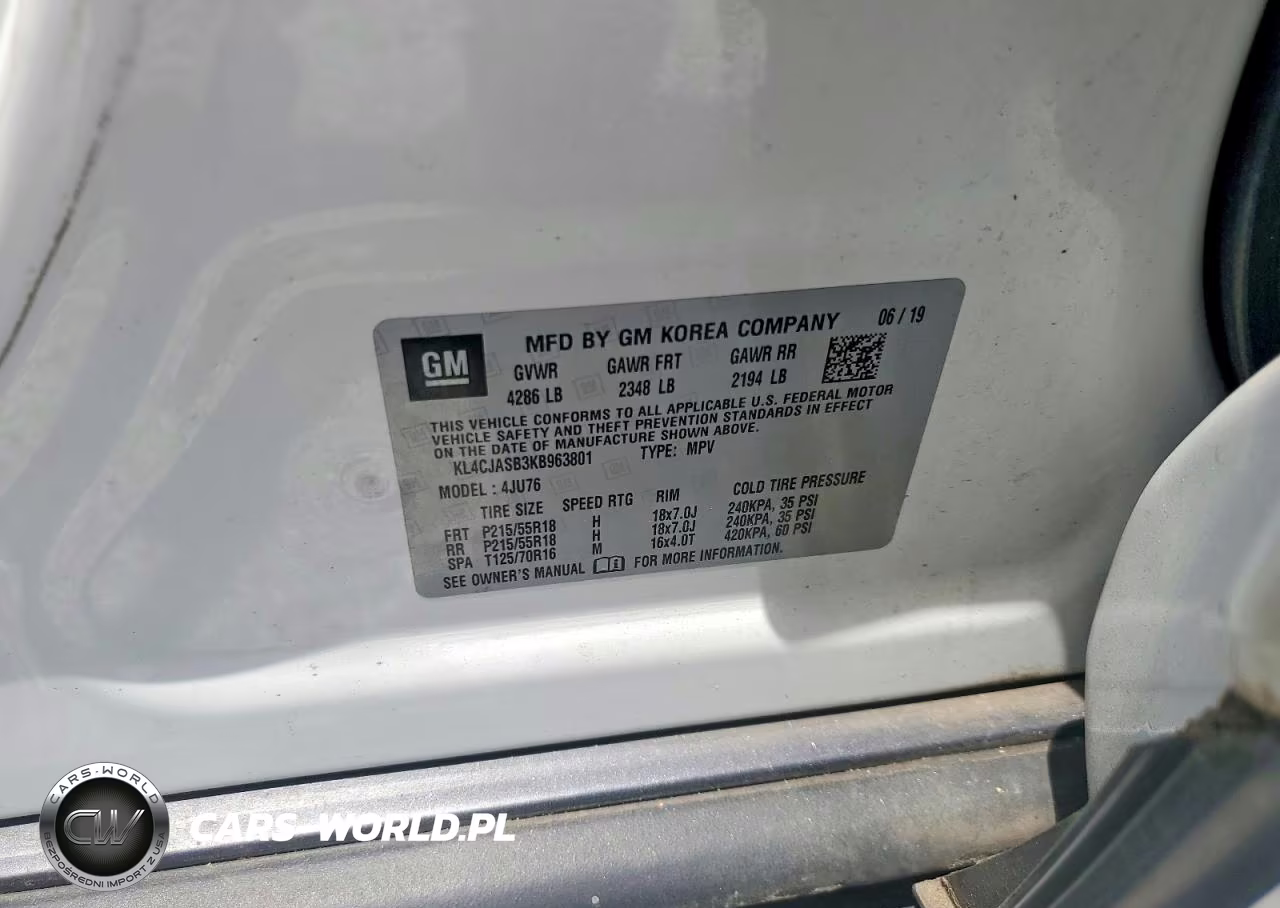 2019 Buick Encore Preferred VIN:KL4CJASB3KB963801 - 13