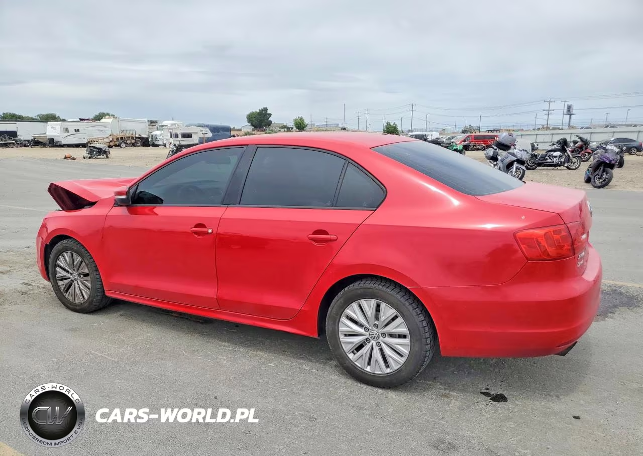 2012 Volkswagen Jetta Se VIN:3VWDP7AJ8CM345336 - 2