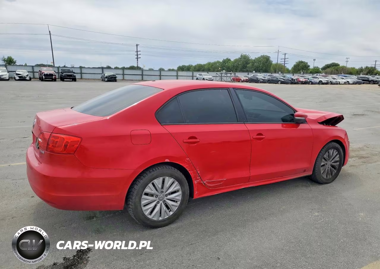 2012 Volkswagen Jetta Se VIN:3VWDP7AJ8CM345336 - 3