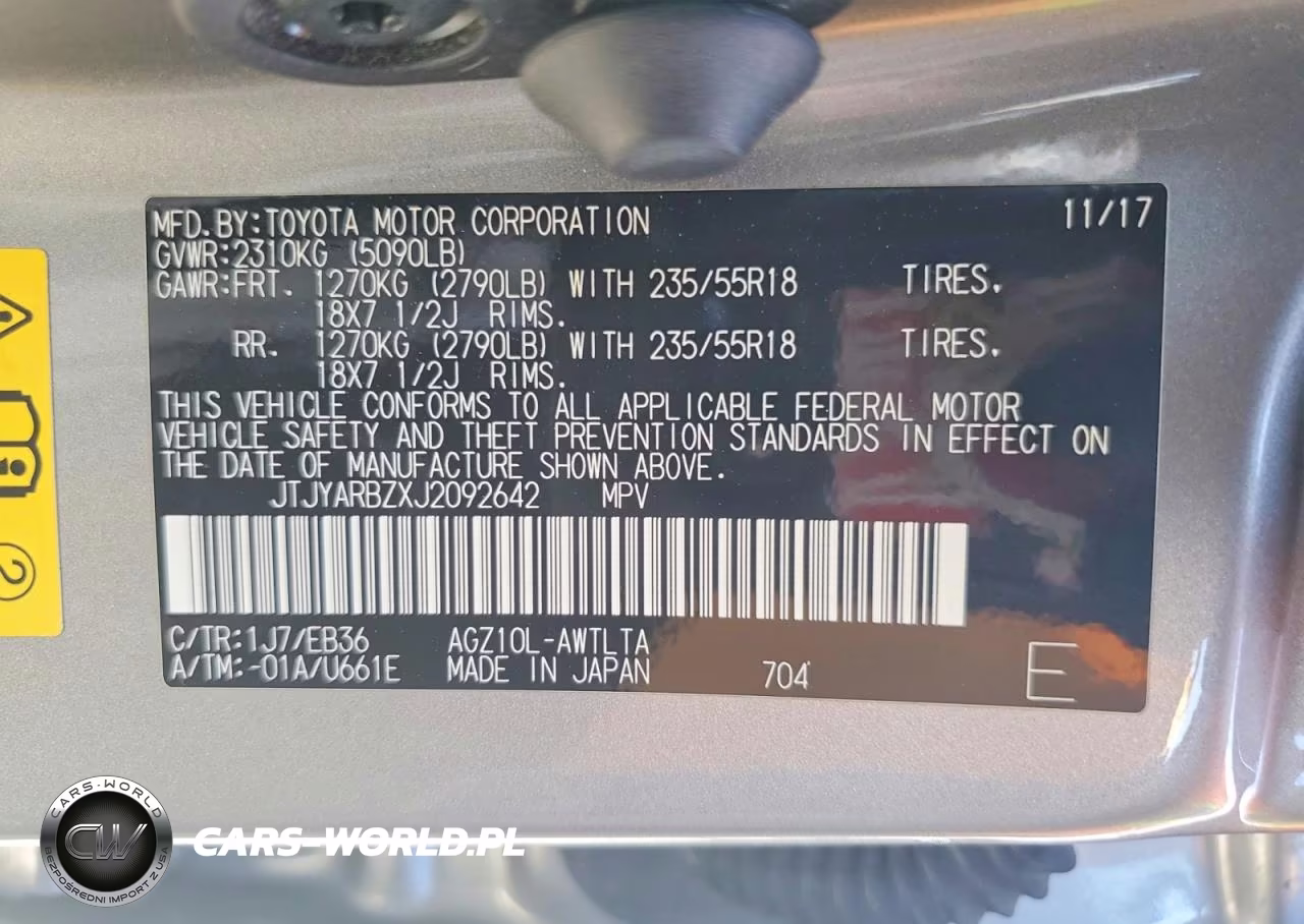2018 Lexus Nx 300 F Sport VIN:JTJYARBZXJ2092642 - 13