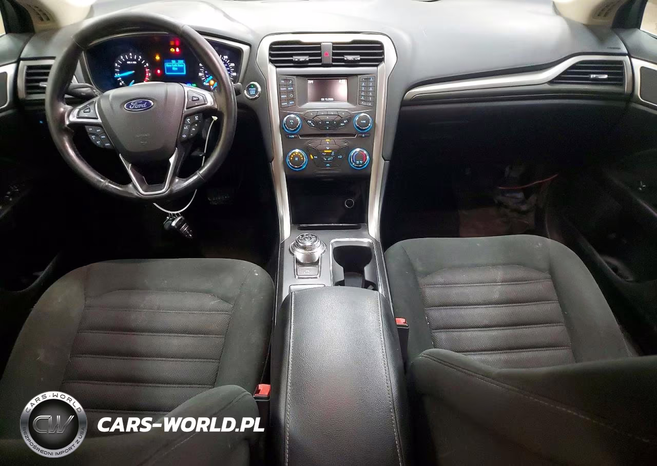 2017 Ford Fusion S VIN:3FA6P0G75HR395058 - 8