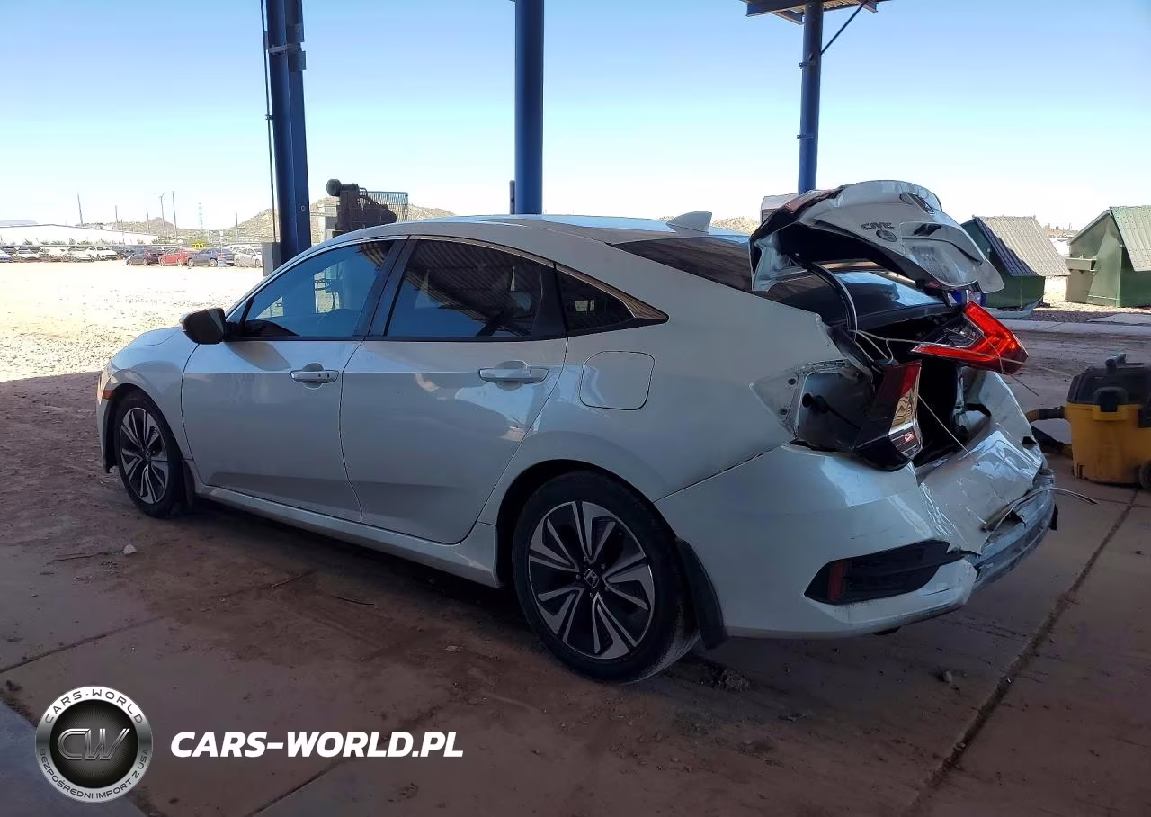 2018 Honda Civic Ex VIN:JHMFC1F32JX006625 - 2