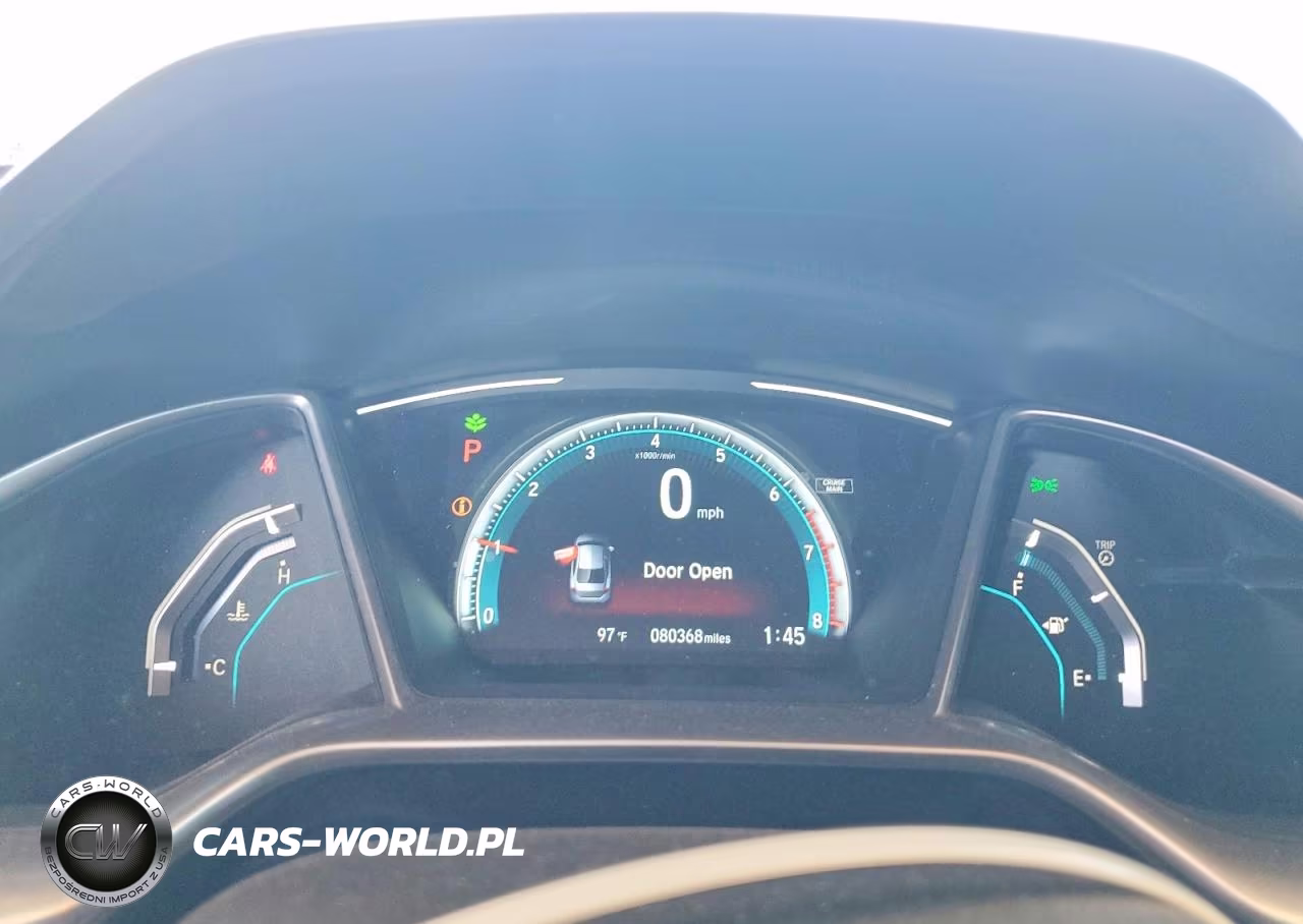 2018 Honda Civic Ex VIN:JHMFC1F32JX006625 - 9