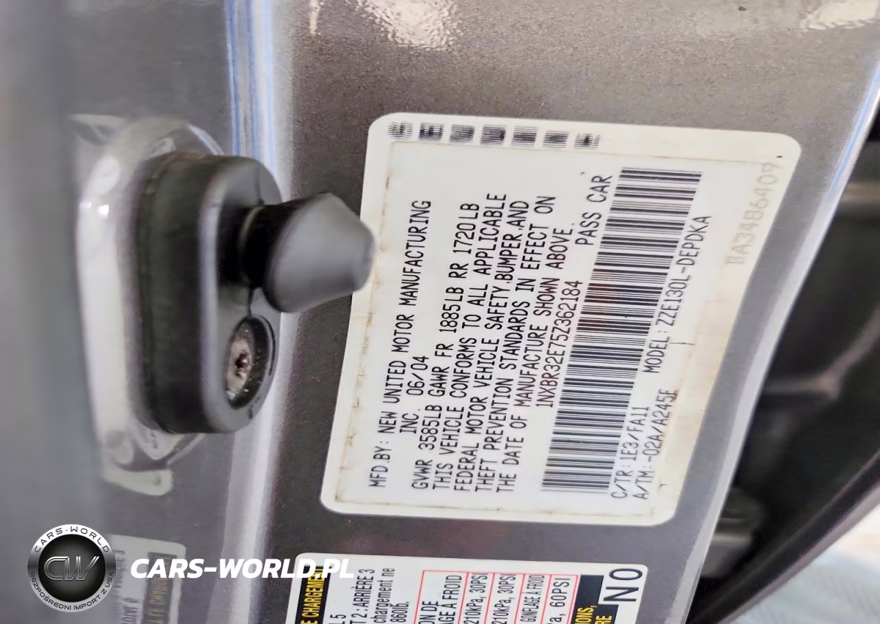 2005 Toyota Corolla Ce VIN:1NXBR32E75Z362184 - 12