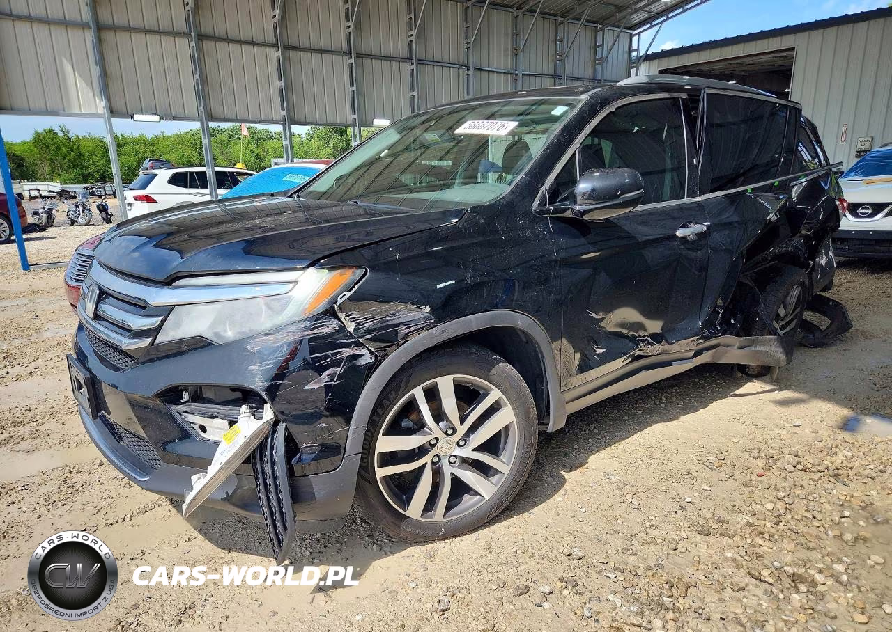 2018 Honda Pilot Touring VIN:5FNYF6H98JB033838 - 1