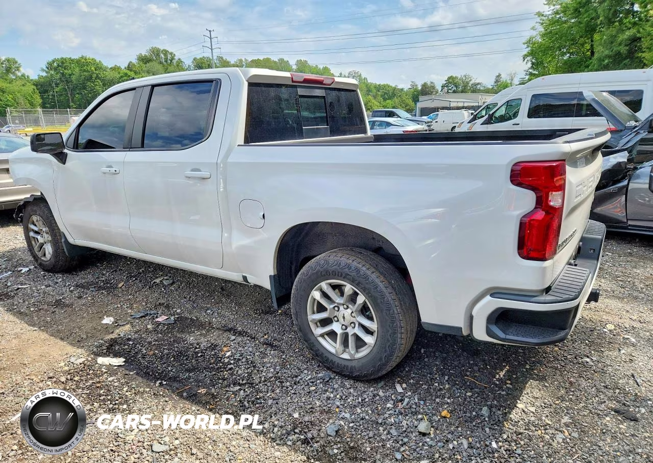 2022 Chevrolet Silverado K1500 Rst VIN:1GCUDEED8NZ549995 - 2