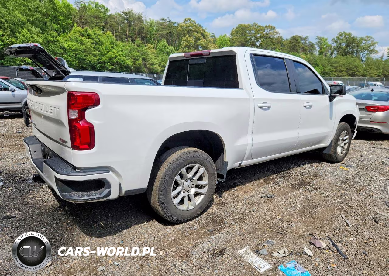 2022 Chevrolet Silverado K1500 Rst VIN:1GCUDEED8NZ549995 - 3