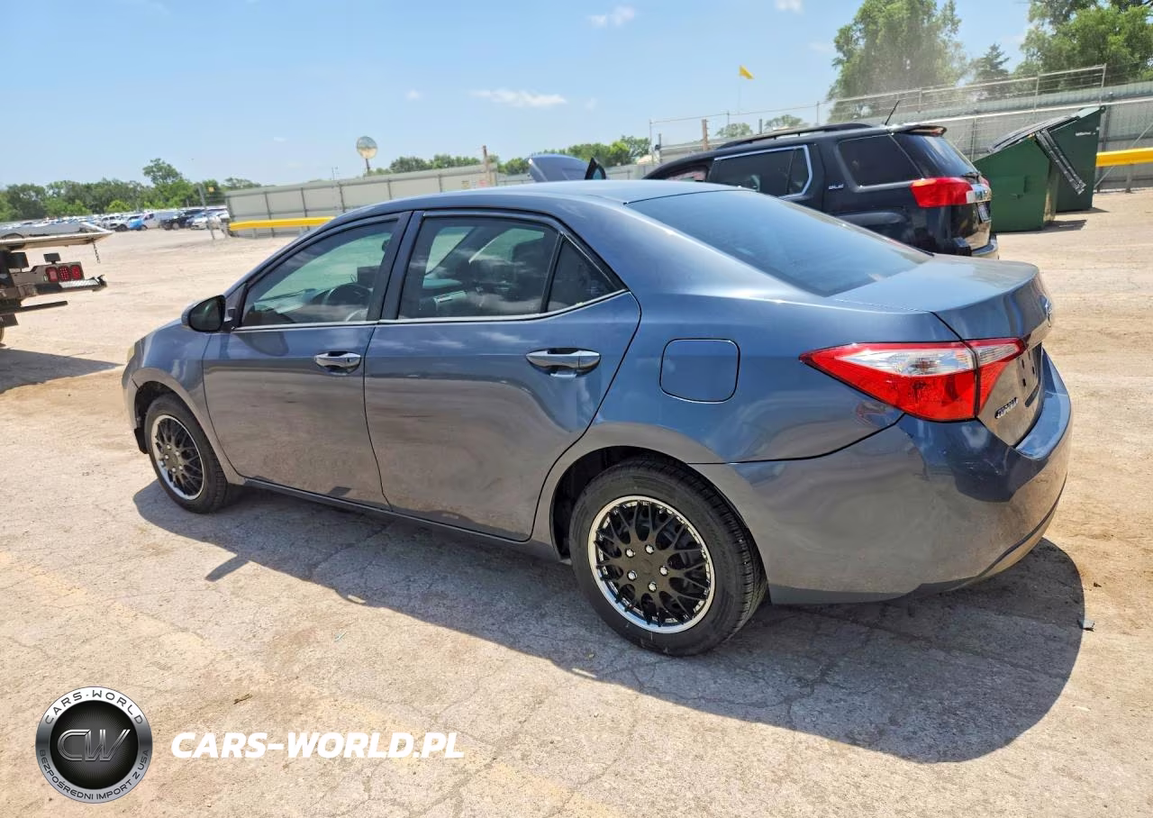 2016 Toyota Corolla Le VIN:5YFBURHE5GP547377 - 2