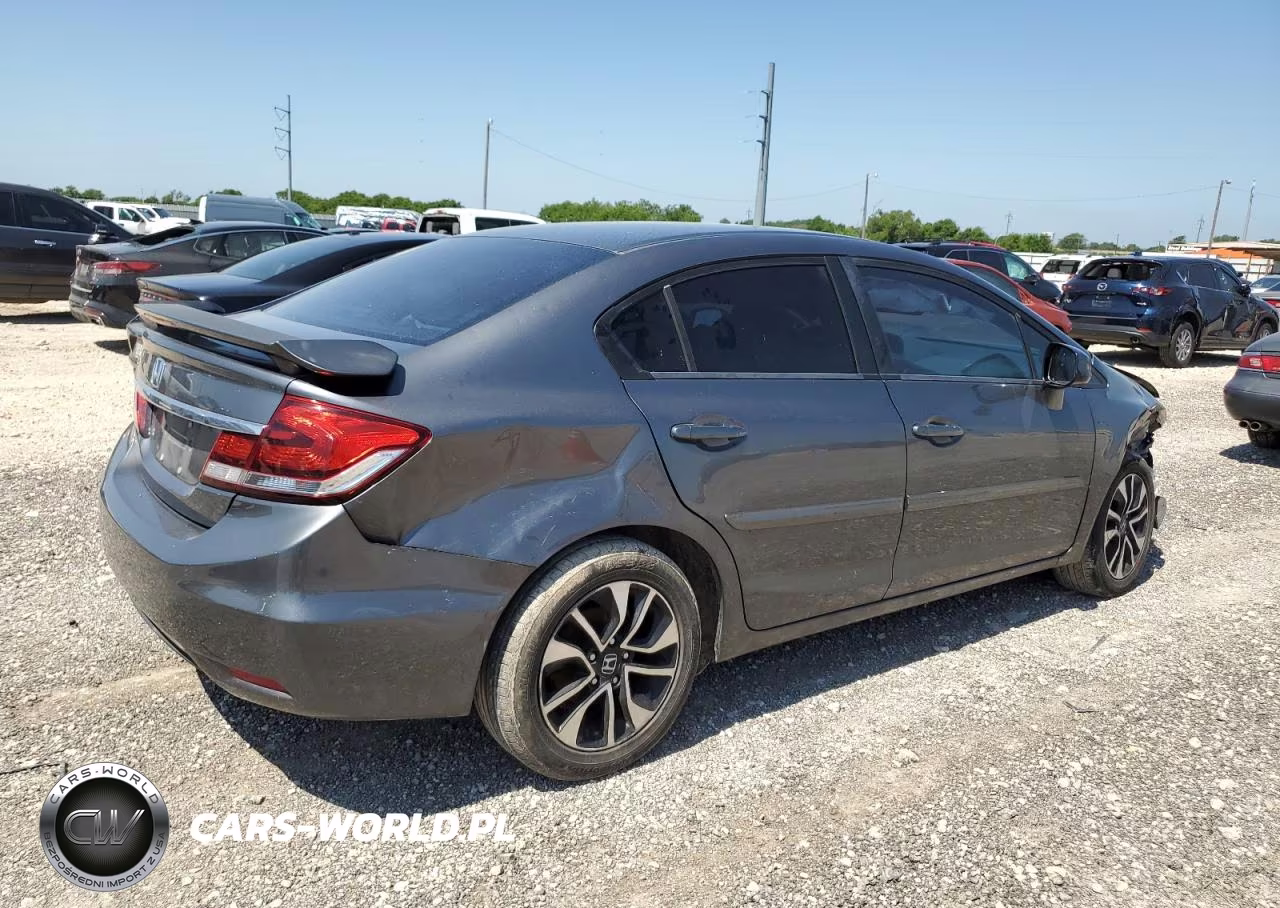 2013 Honda Civic Exl VIN:19XFB2F94DE235536 - 3