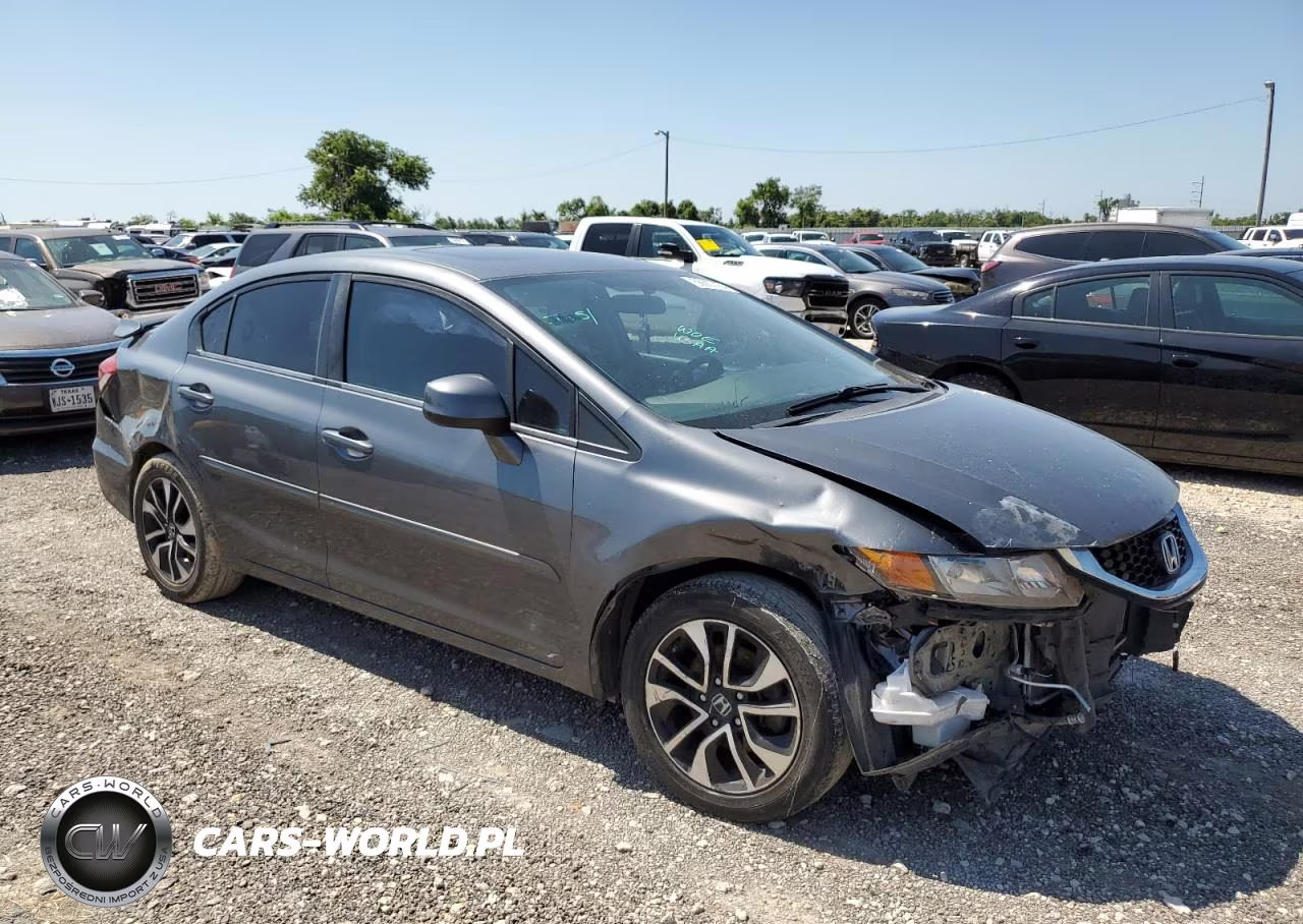 2013 Honda Civic Exl VIN:19XFB2F94DE235536 - 4