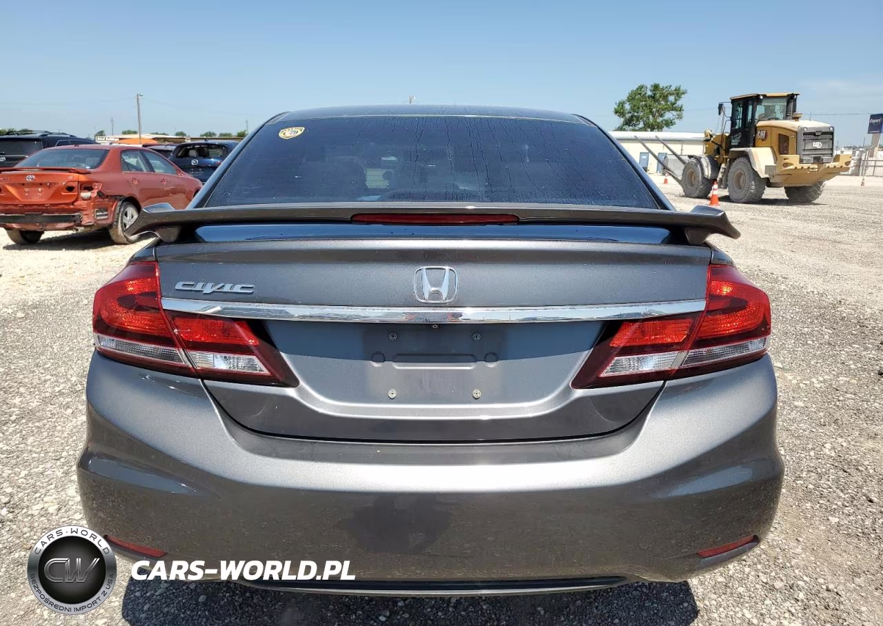 2013 Honda Civic Exl VIN:19XFB2F94DE235536 - 6