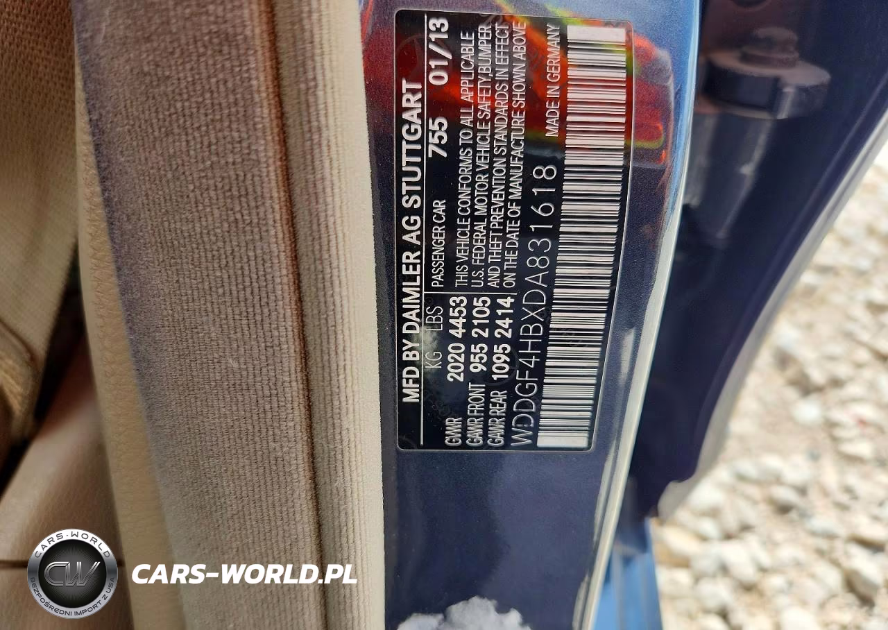 2013 Mercedes-Benz C 250 VIN:WDDGF4HBXDA831618 - 12