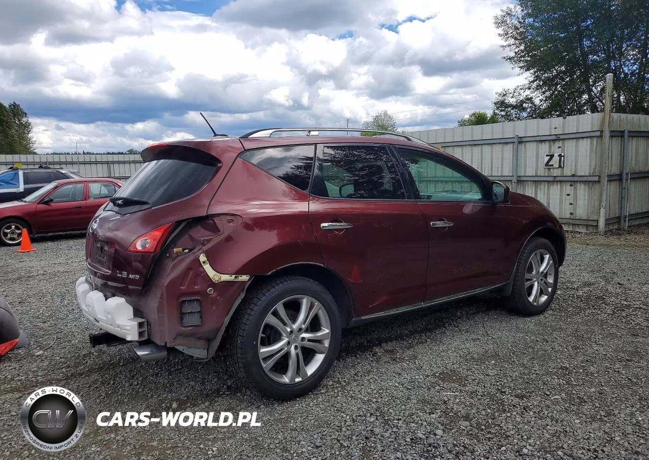 2009 Nissan Murano S VIN:JN8AZ18W59W160611 - 3