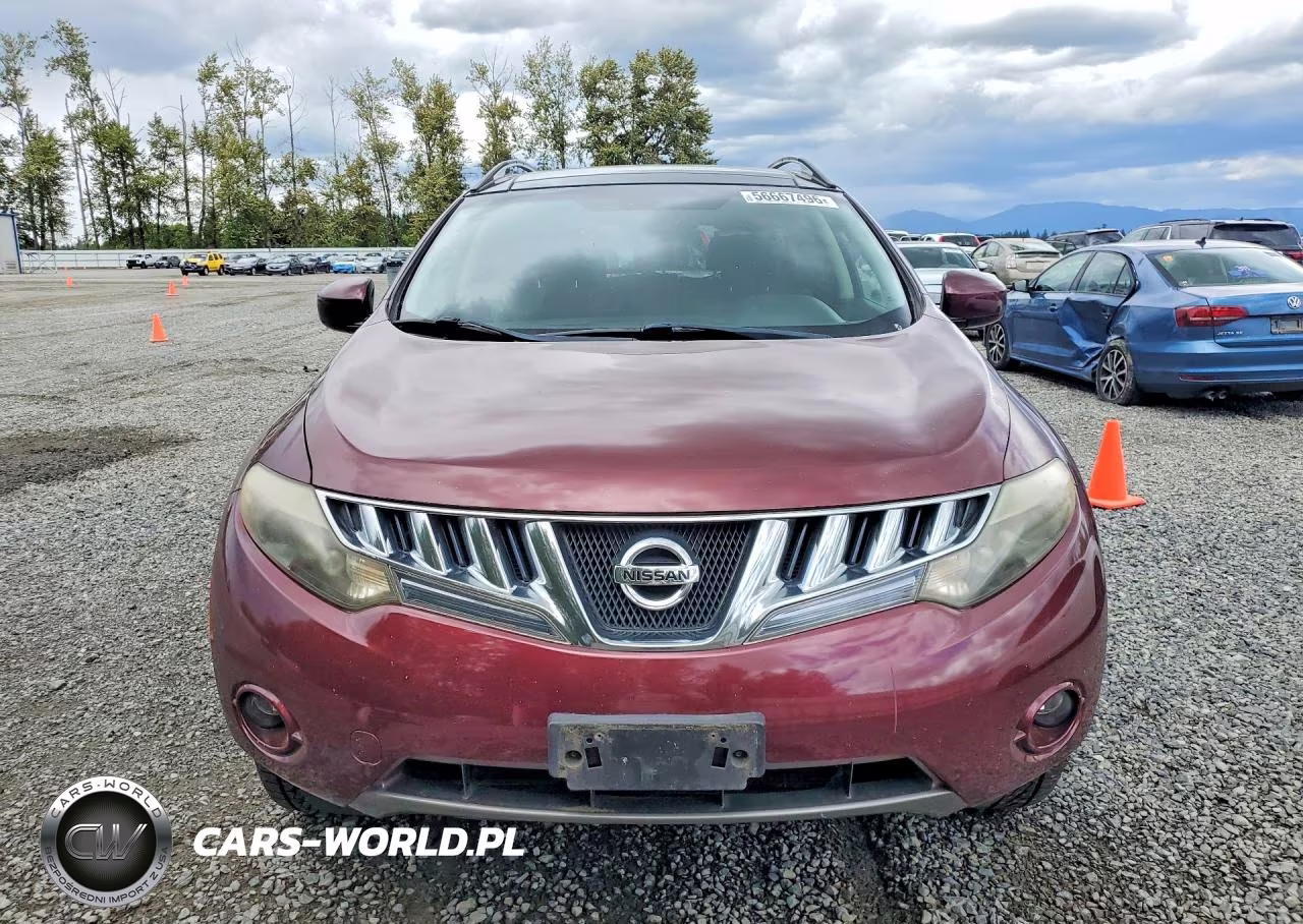 2009 Nissan Murano S VIN:JN8AZ18W59W160611 - 5