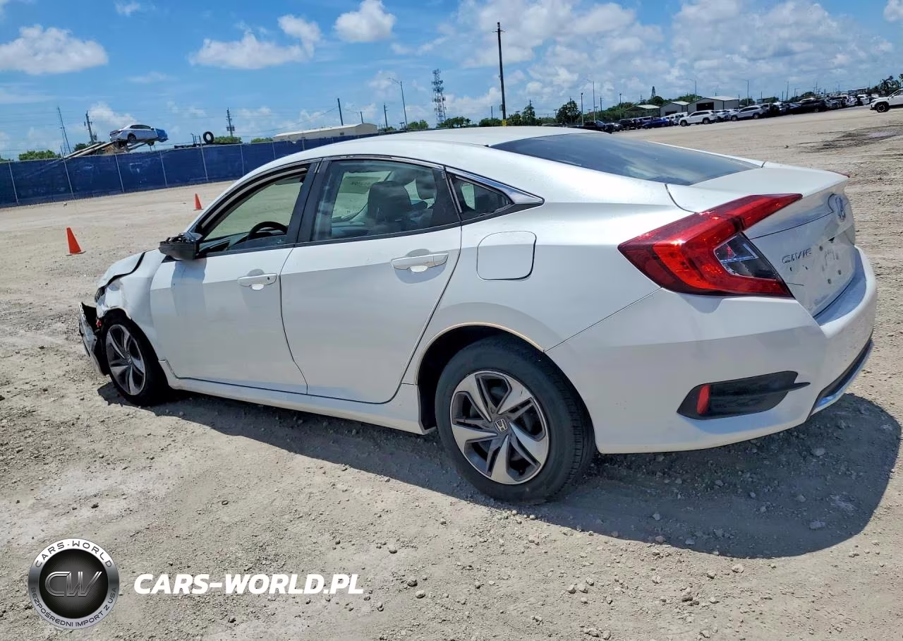 2019 Honda Civic Lx VIN:19XFC2F68KE036988 - 2