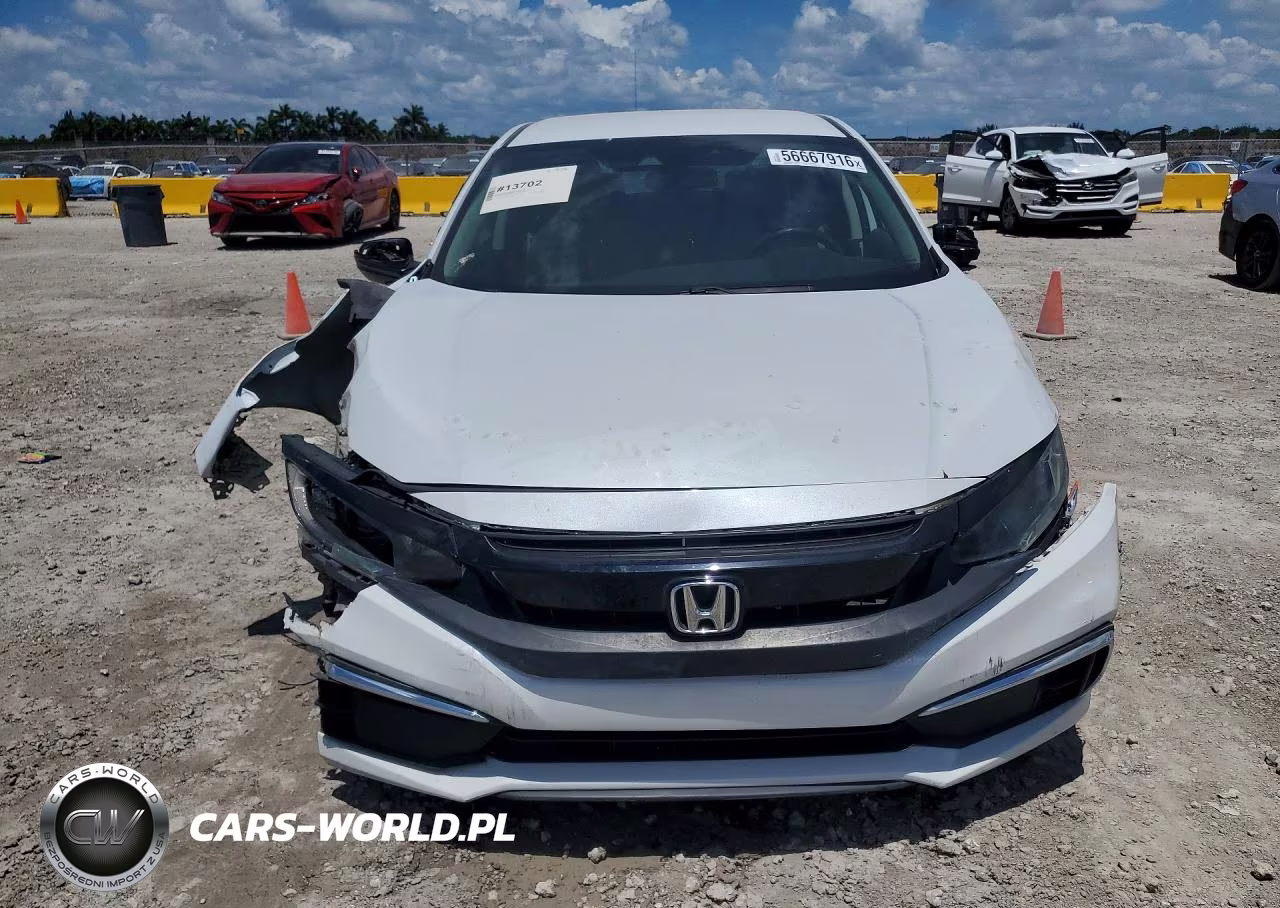 2019 Honda Civic Lx VIN:19XFC2F68KE036988 - 5