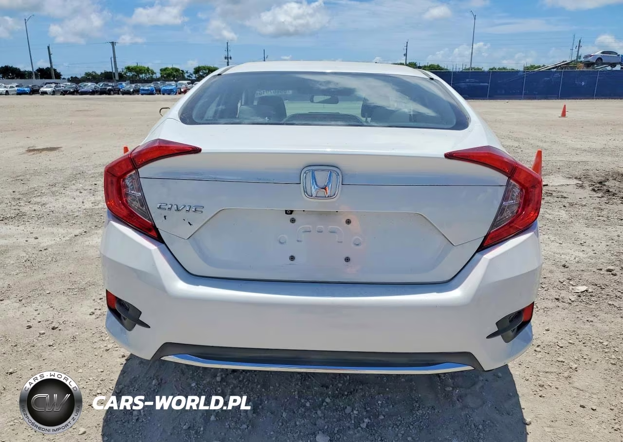 2019 Honda Civic Lx VIN:19XFC2F68KE036988 - 6