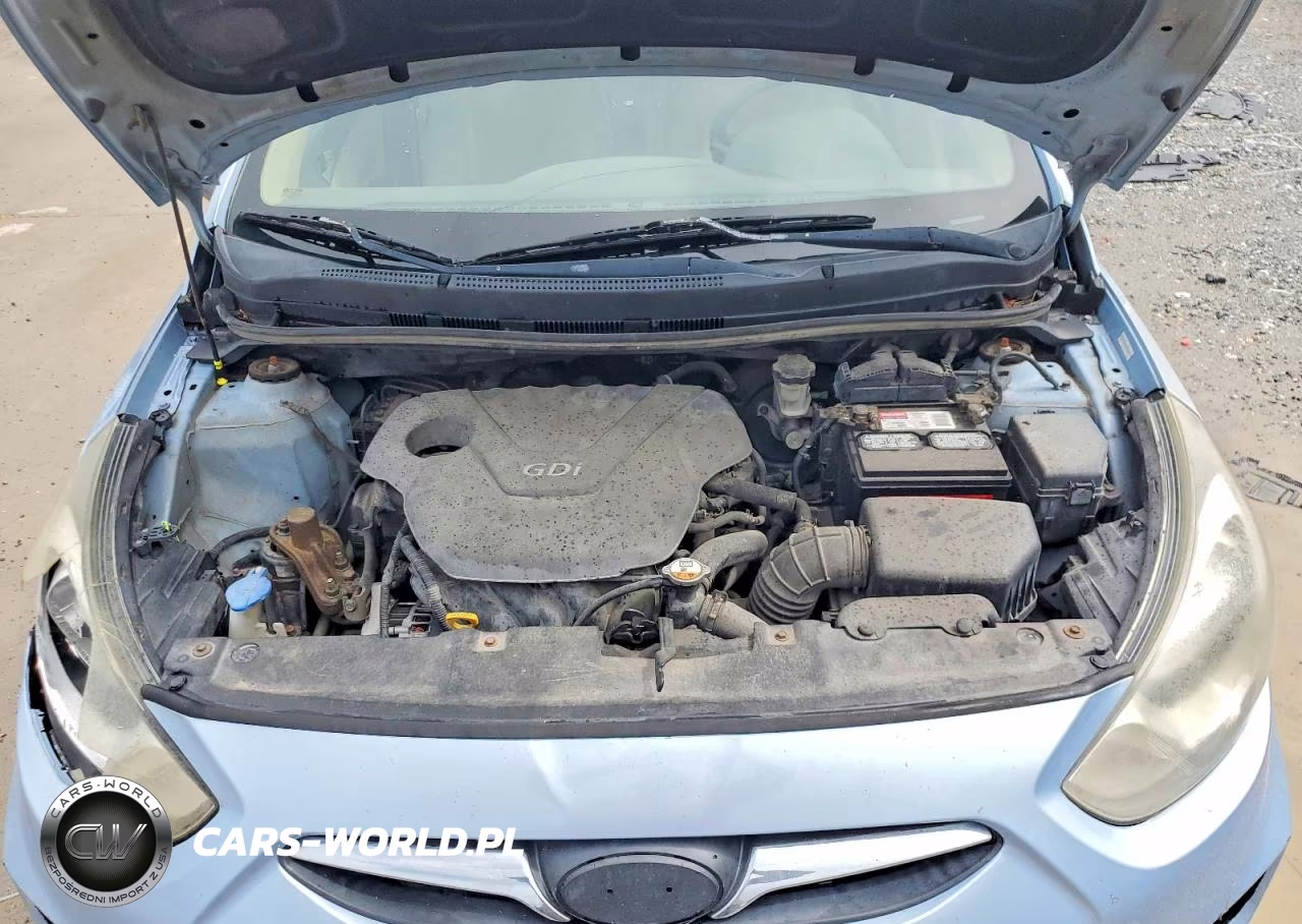 2013 Hyundai Accent Gls VIN:KMHCT4AE4DU389693 - 11