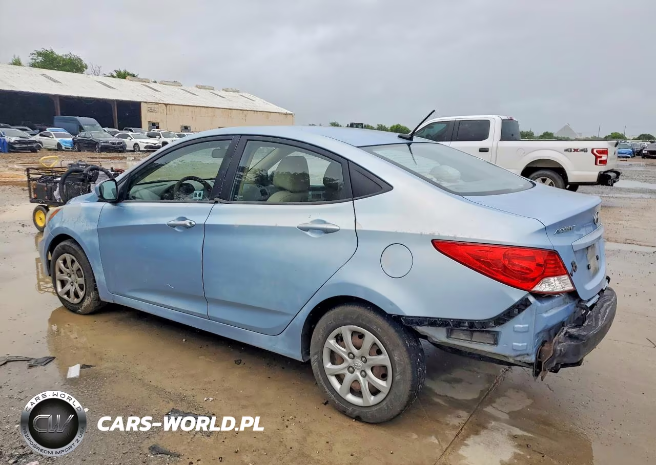 2013 Hyundai Accent Gls VIN:KMHCT4AE4DU389693 - 2